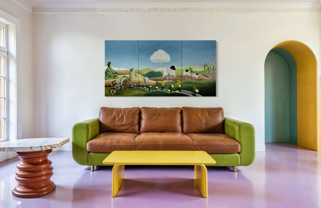 obra de arte contemporáneo. contemporary art